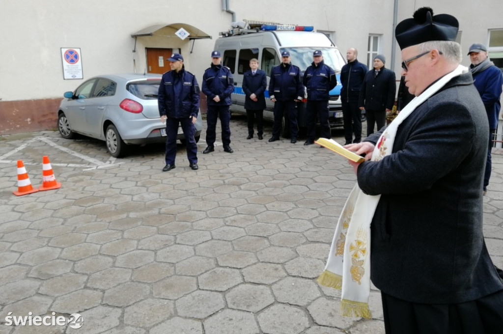 Nowe auta w świeckiej policji
