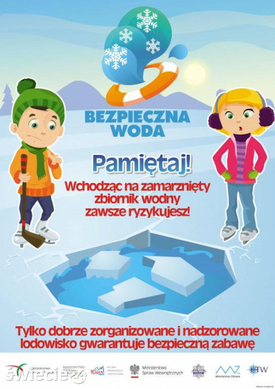 Uważaj by nie załamał się pod tobą lód