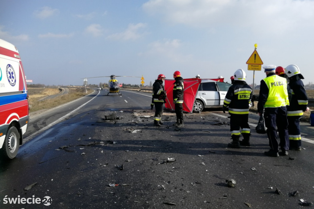 Tragiczny wypadek na obwodnicy