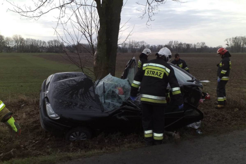 Wypadek w Głogówku Królewskim