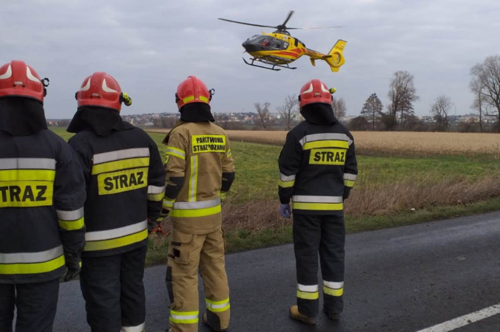 Wypadek w Głogówku Królewskim