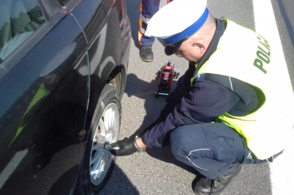Miała szczęście, że policja była blisko