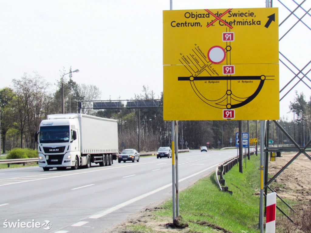 Budowa ronda w Przechowie