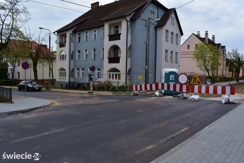 Kolejny etap prac na Słowackiego