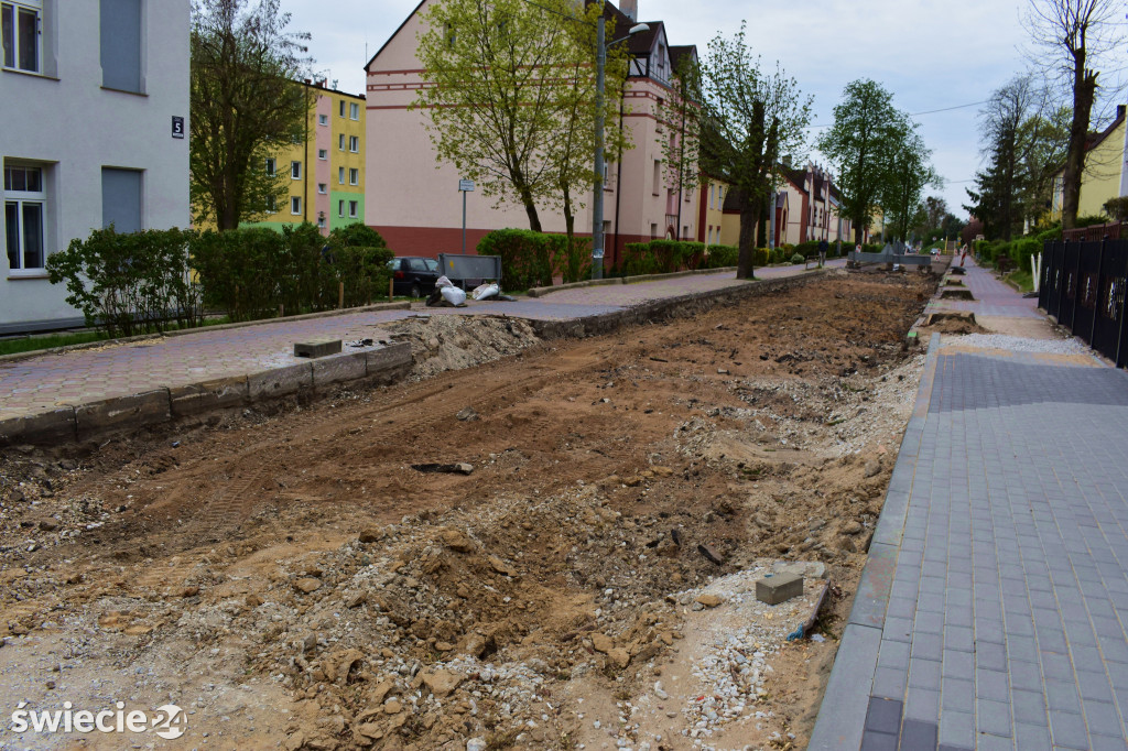 Kolejny etap prac na Słowackiego