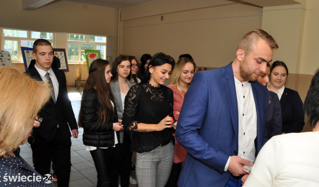 Pierwszy dzień matur 2019 w ZSP w Świeciu