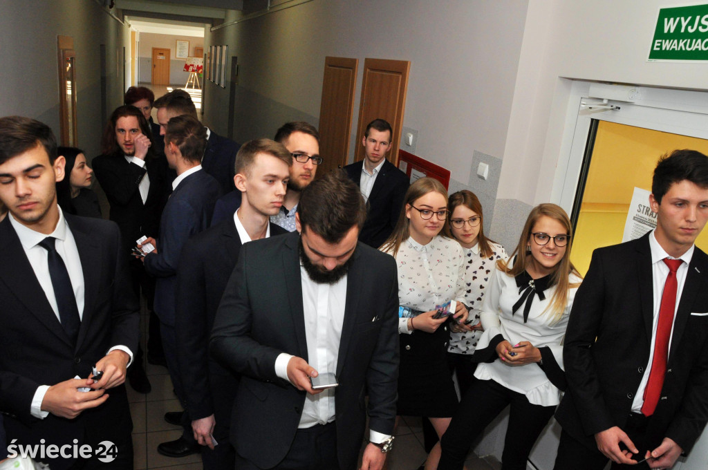 Pierwszy dzień matur 2019 w ZSP w Świeciu