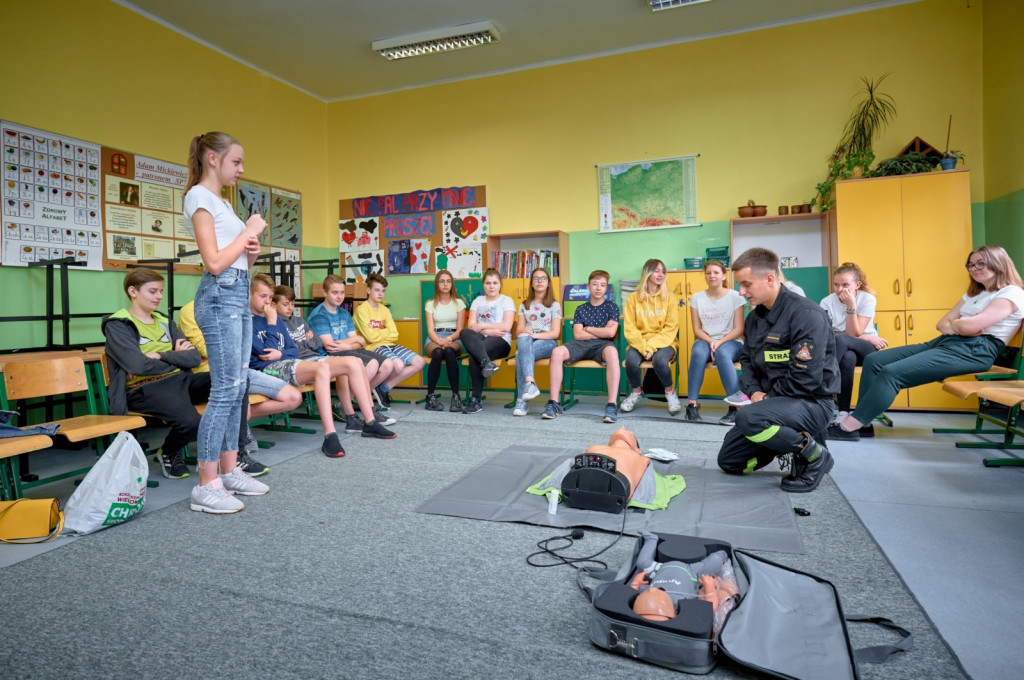 Naukowy piknik w SP 7