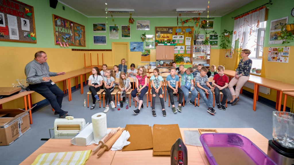 Naukowy piknik w SP 7