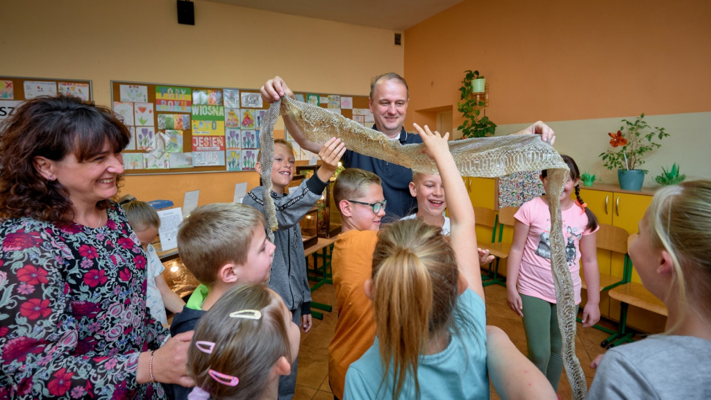 Naukowy piknik w SP 7