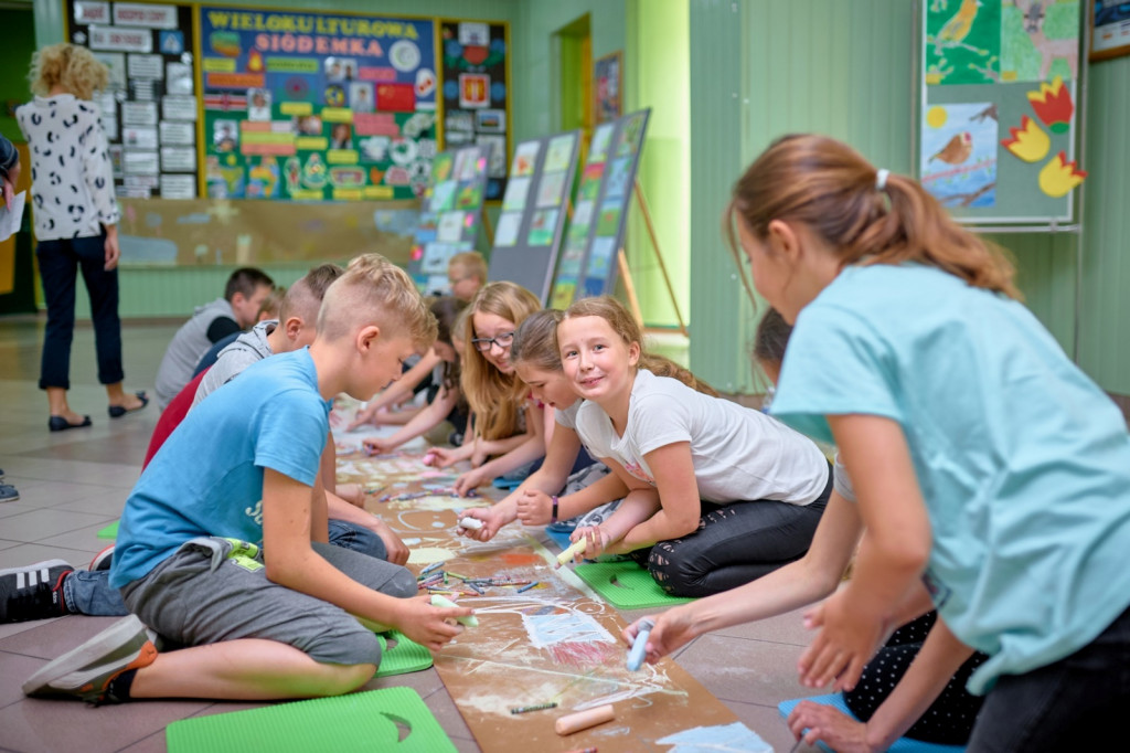 Naukowy piknik w SP 7