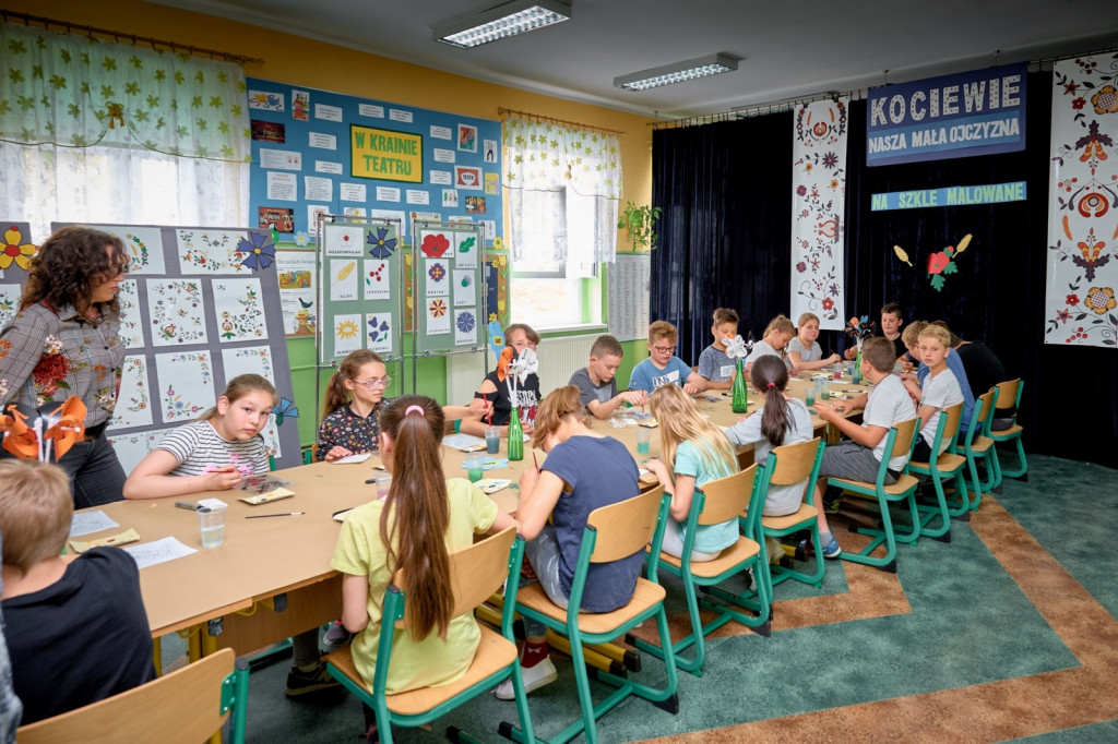 Naukowy piknik w SP 7
