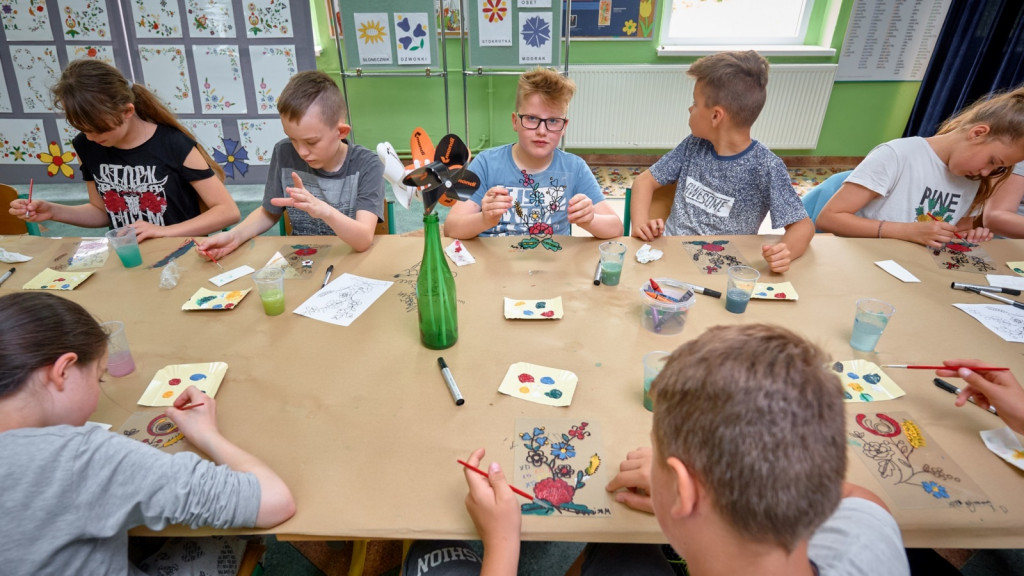 Naukowy piknik w SP 7