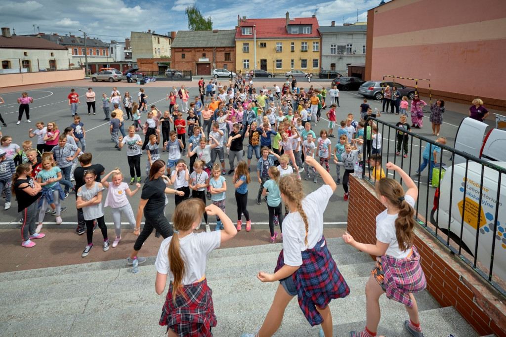 Naukowy piknik w SP 7