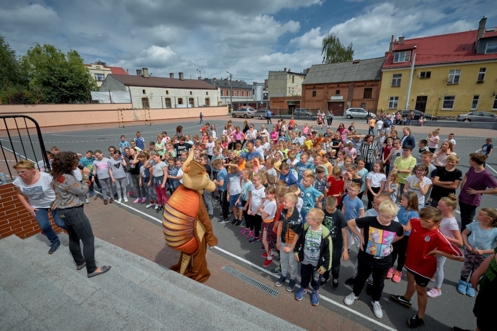 Naukowy piknik w SP 7