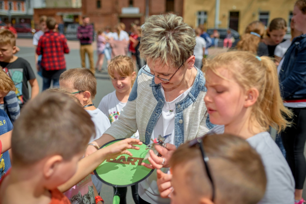 Naukowy piknik w SP 7