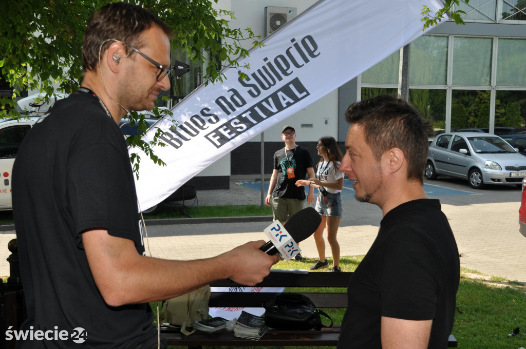 Tuż przed festiwalem Blues na Świecie