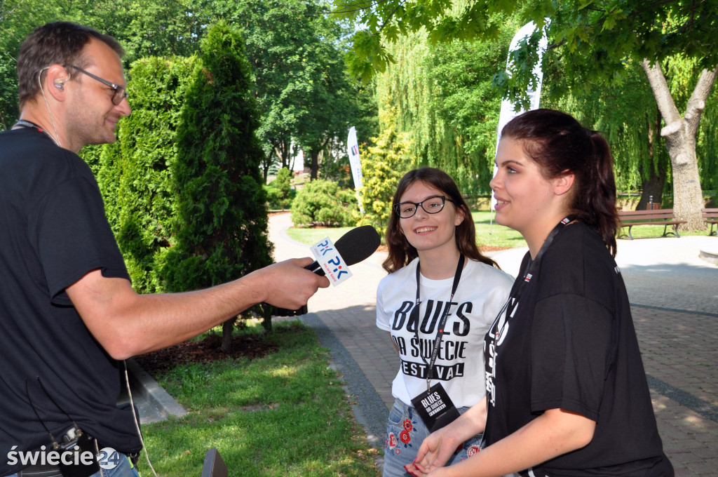 Tuż przed festiwalem Blues na Świecie