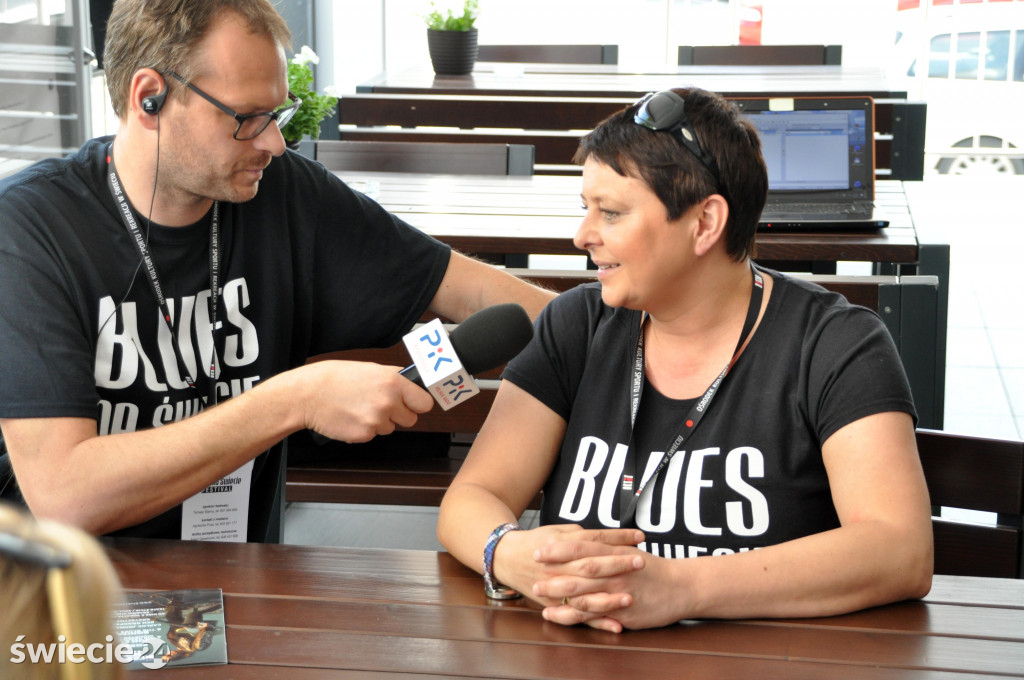 Tuż przed festiwalem Blues na Świecie