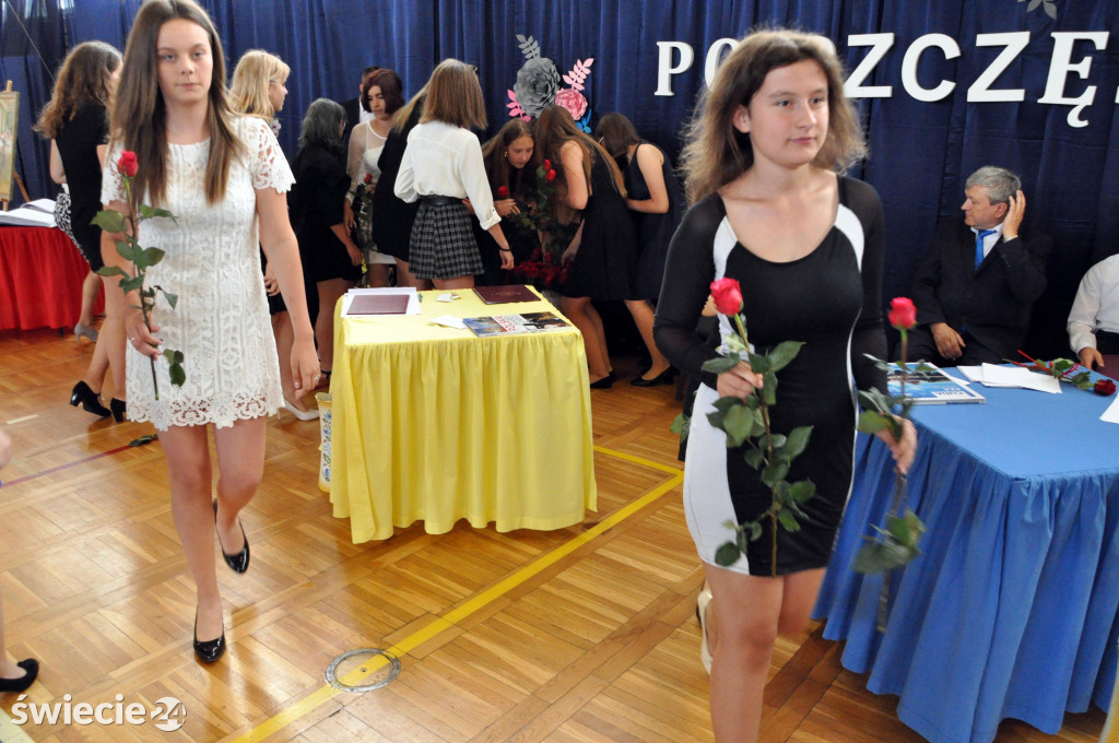 Pożegnanie absolwentów w SP 8