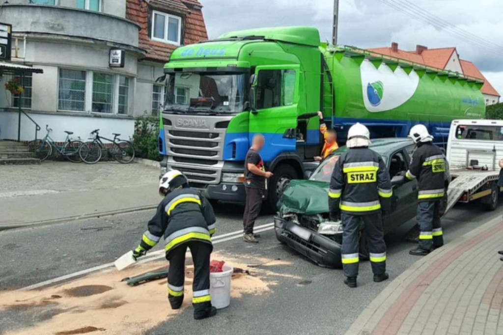 Kolejny wypadek w Osiu
