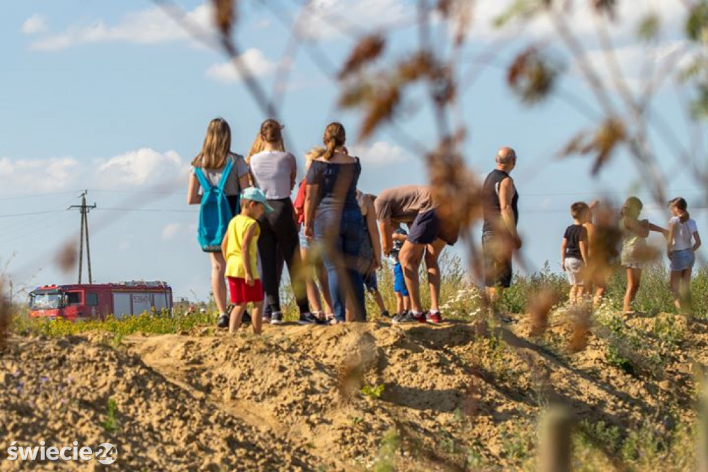 Zobacz co paliło się na Mariankach