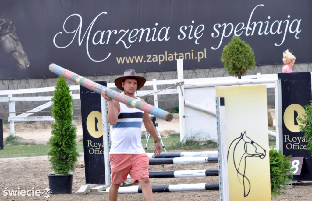 Zawody jeździeckie w stadninie Zaplątani