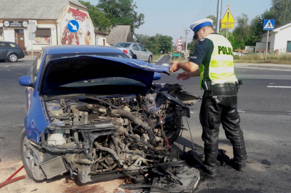 Wypadek w Niewieścinie (29.07.2019 r.)