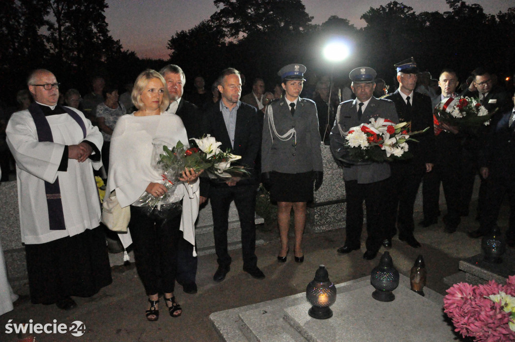 Odsłonięcie pomnika w Przechowie