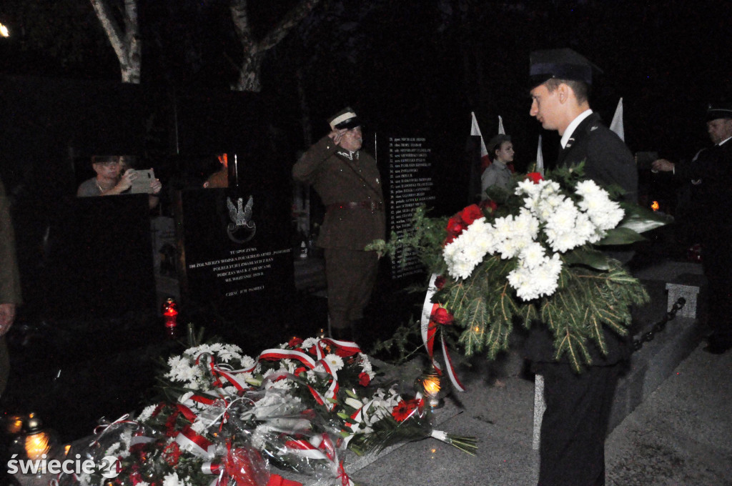 Odsłonięcie pomnika w Przechowie
