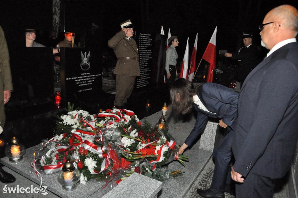Odsłonięcie pomnika w Przechowie