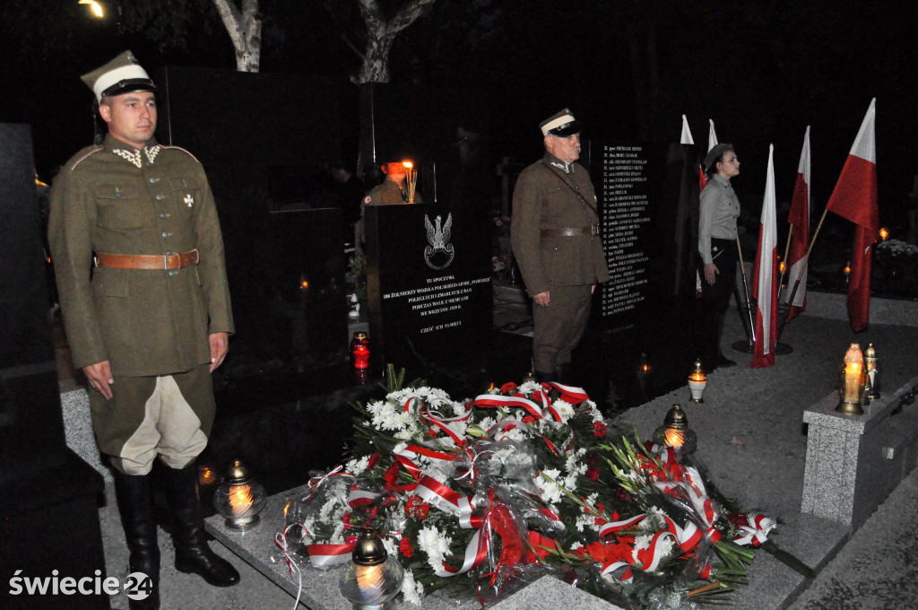 Odsłonięcie pomnika w Przechowie