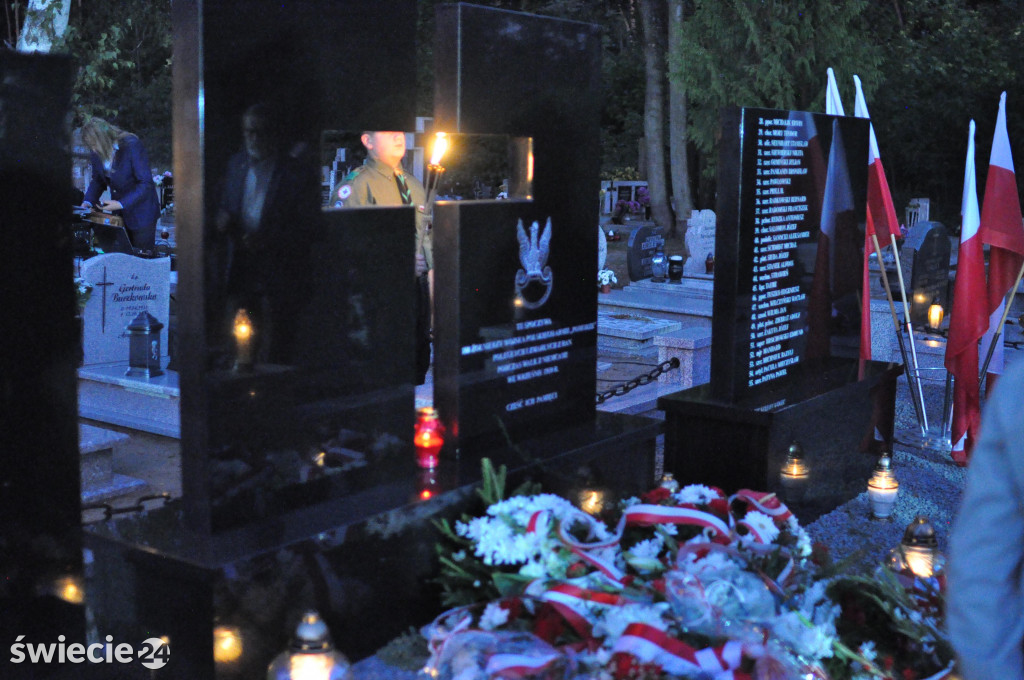 Odsłonięcie pomnika w Przechowie