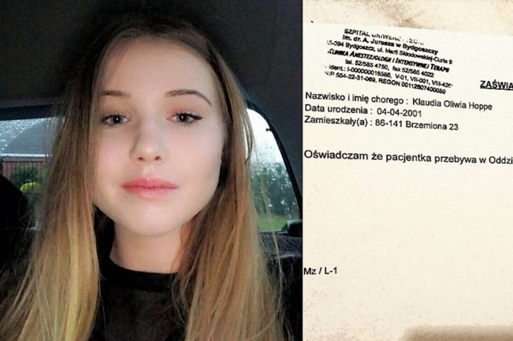 Klaudia Hoppe potrzebuje Twojej pomocy!