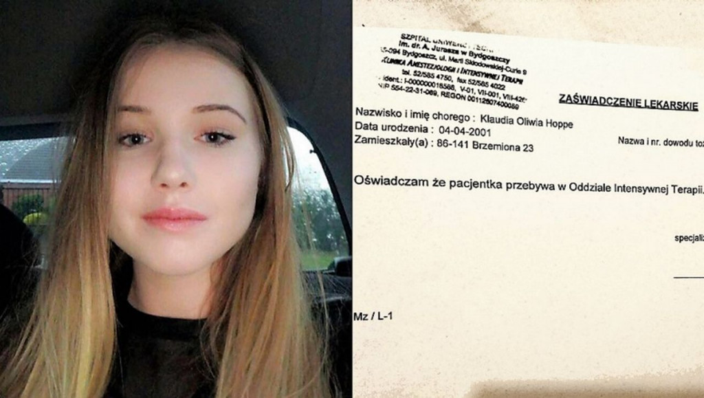 Klaudia Hoppe potrzebuje Twojej pomocy!