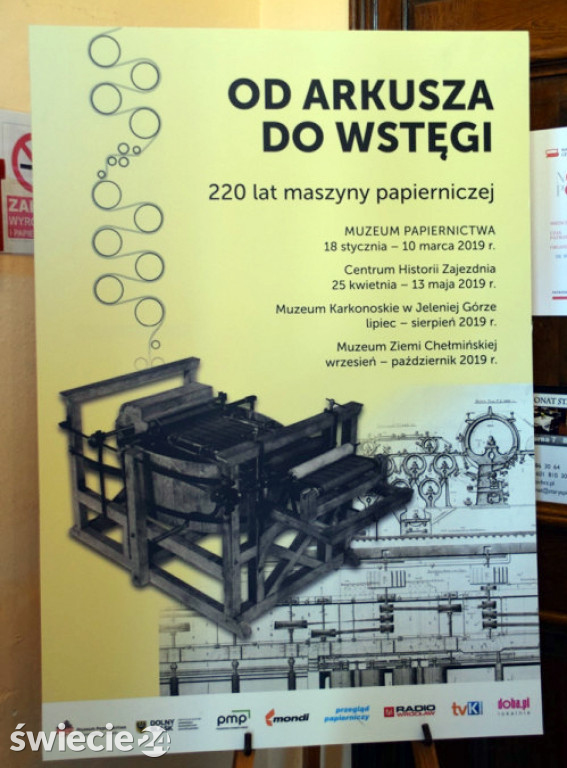 Wystawa o rozwoju papiernictwa