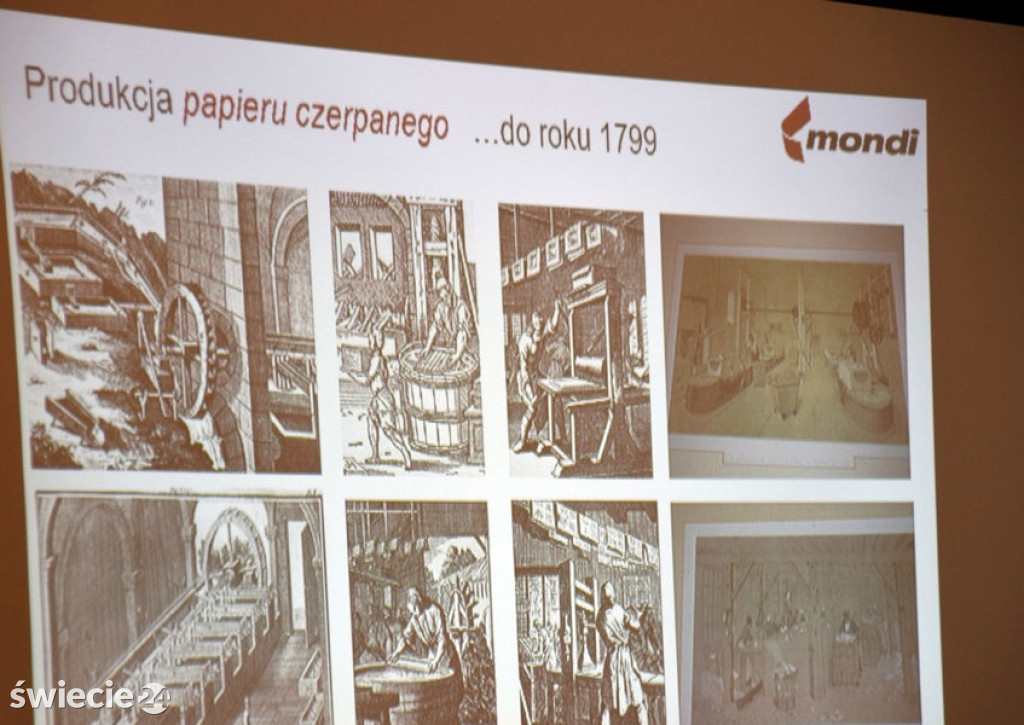 Wystawa o rozwoju papiernictwa