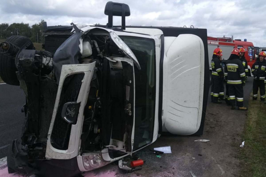 Wypadek w Warlubiu (17.09.2019)