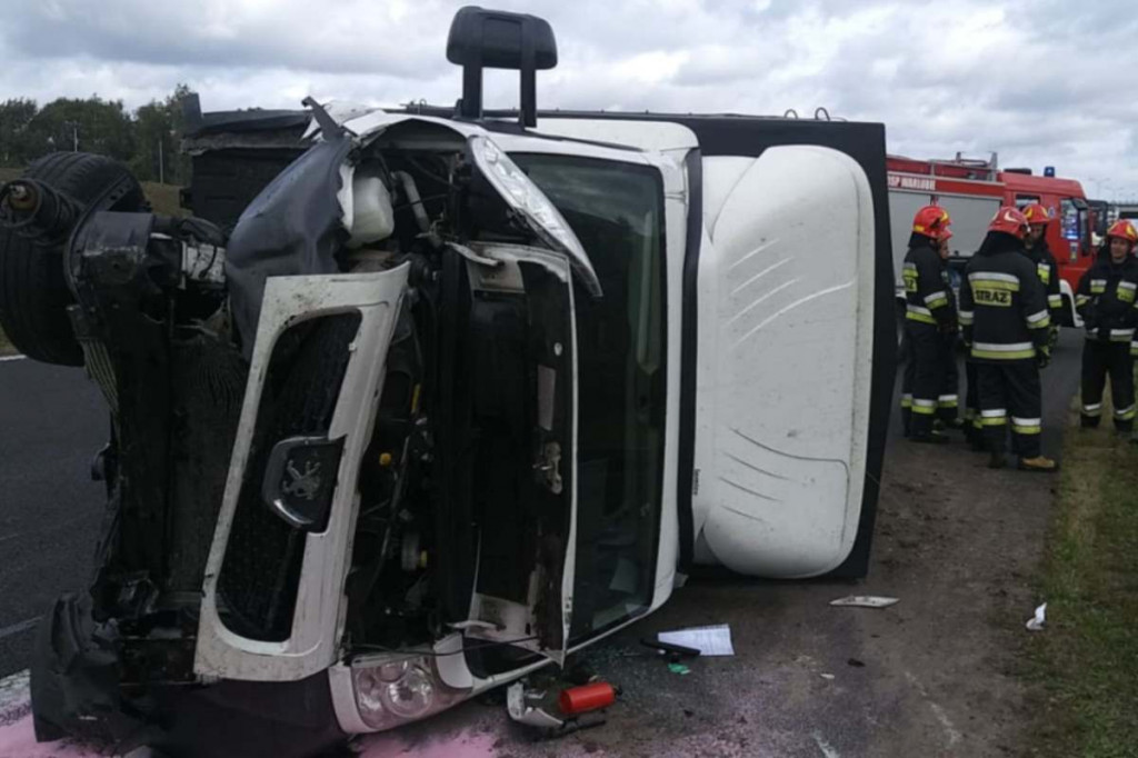 Wypadek w Warlubiu (17.09.2019)