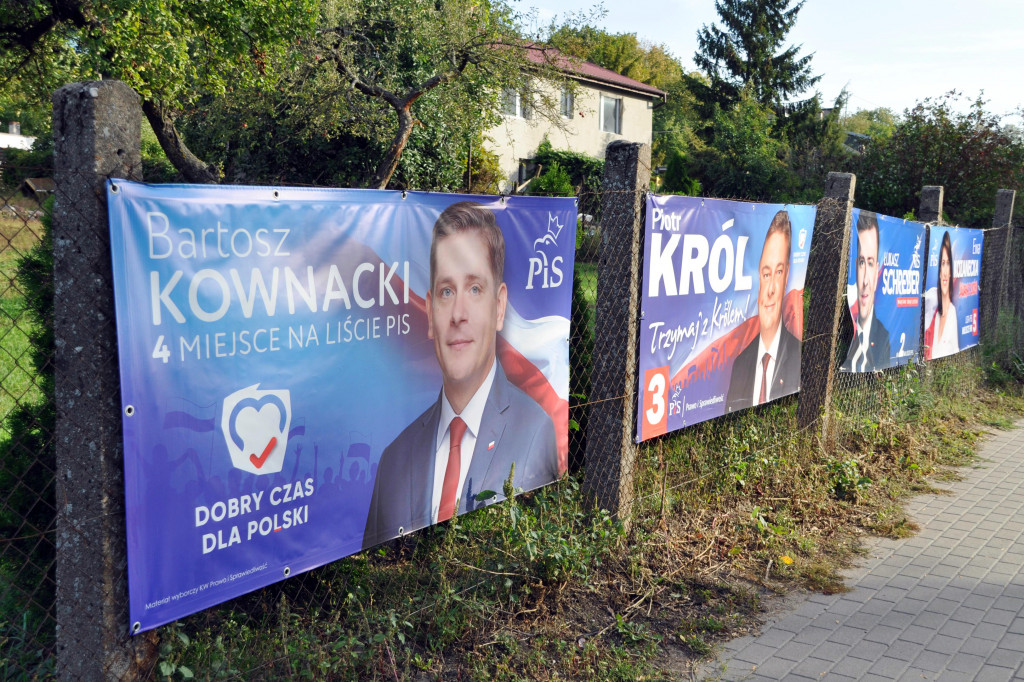 Kampania wyborcza tylko na plakatach