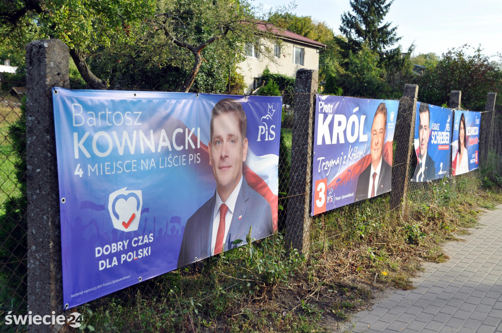 Kampania wyborcza tylko na plakatach