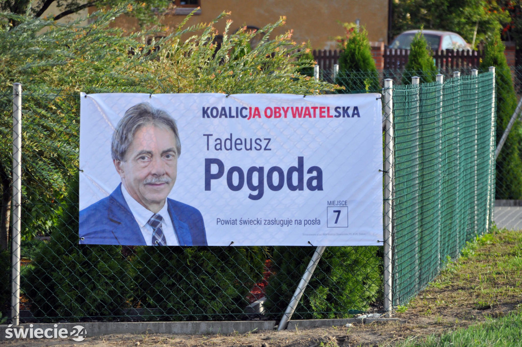 Kampania wyborcza tylko na plakatach