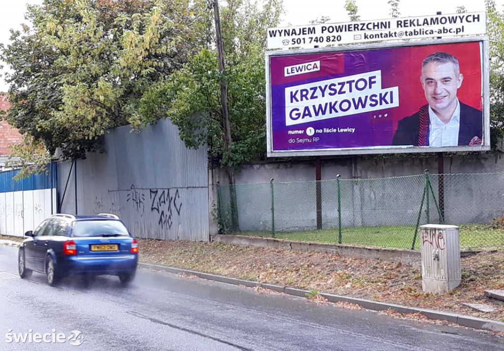 Kampania wyborcza tylko na plakatach