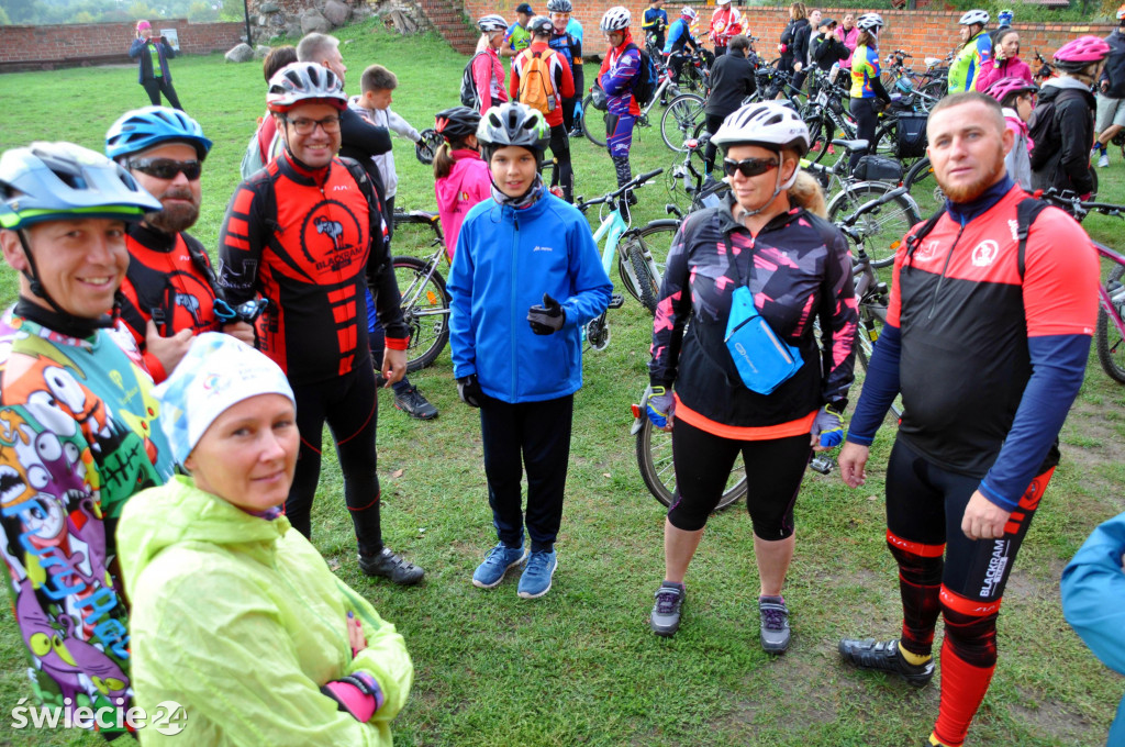 II Rowerowy Rajd Końca Lata - start