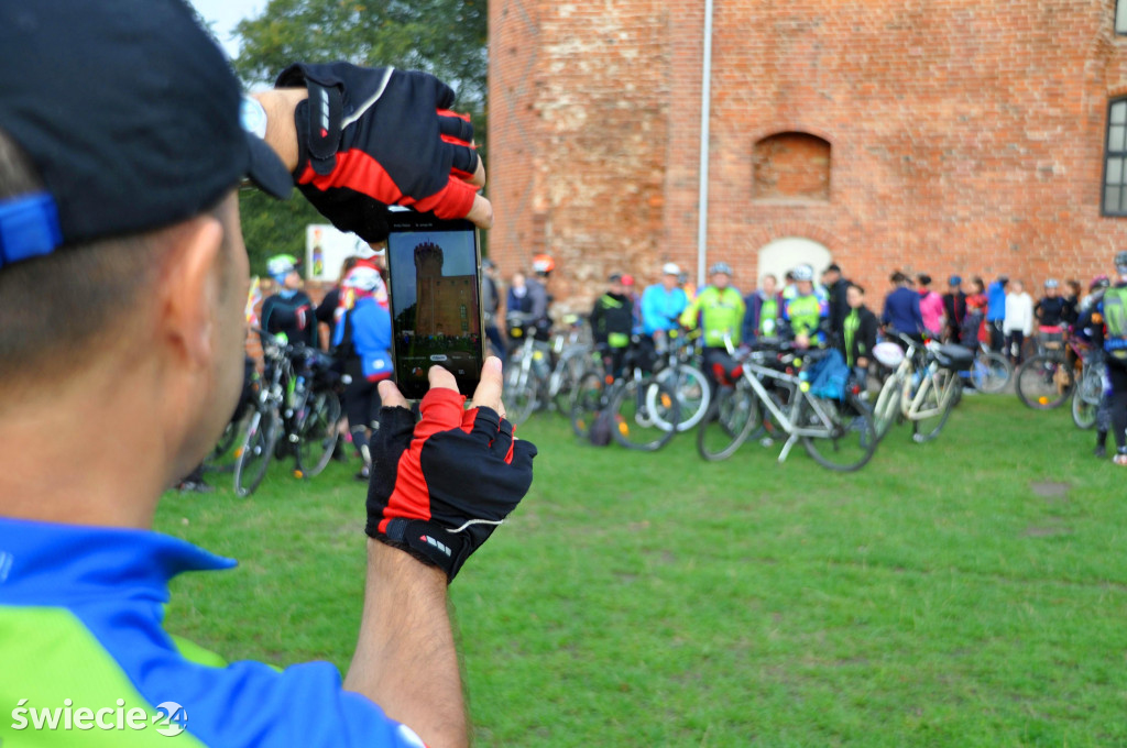 II Rowerowy Rajd Końca Lata - start