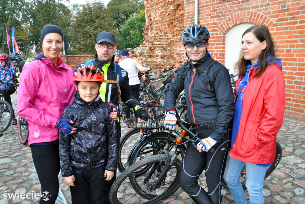 II Rowerowy Rajd Końca Lata - start