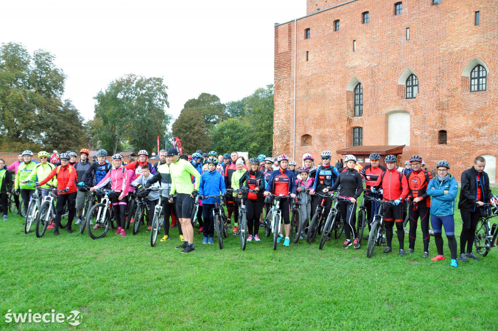 II Rowerowy Rajd Końca Lata - start