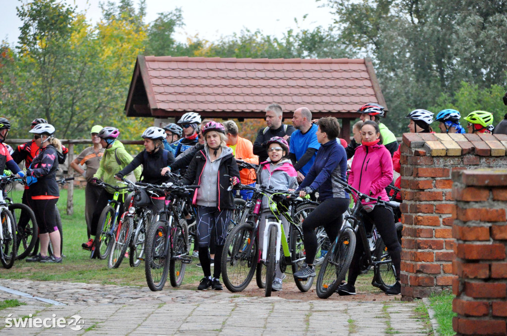 II Rowerowy Rajd Końca Lata - start