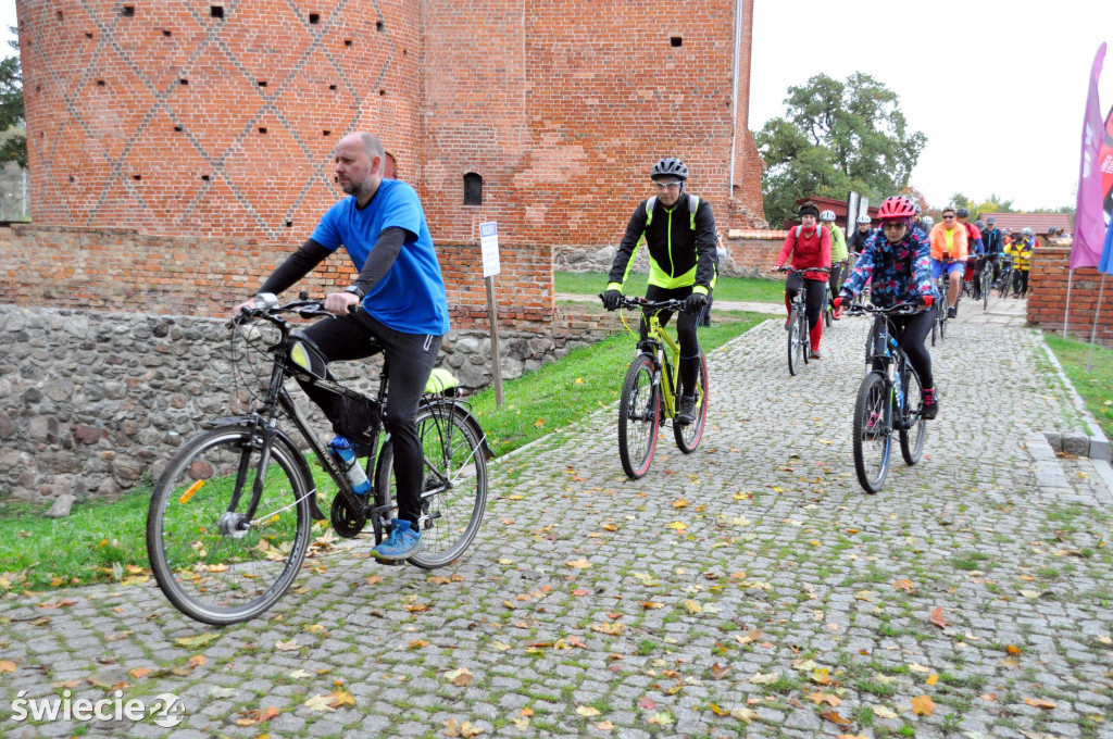 II Rowerowy Rajd Końca Lata - start