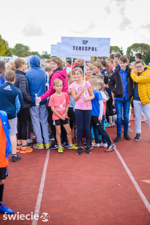 Festiwal sztafet na stadionie Wdy Świecie